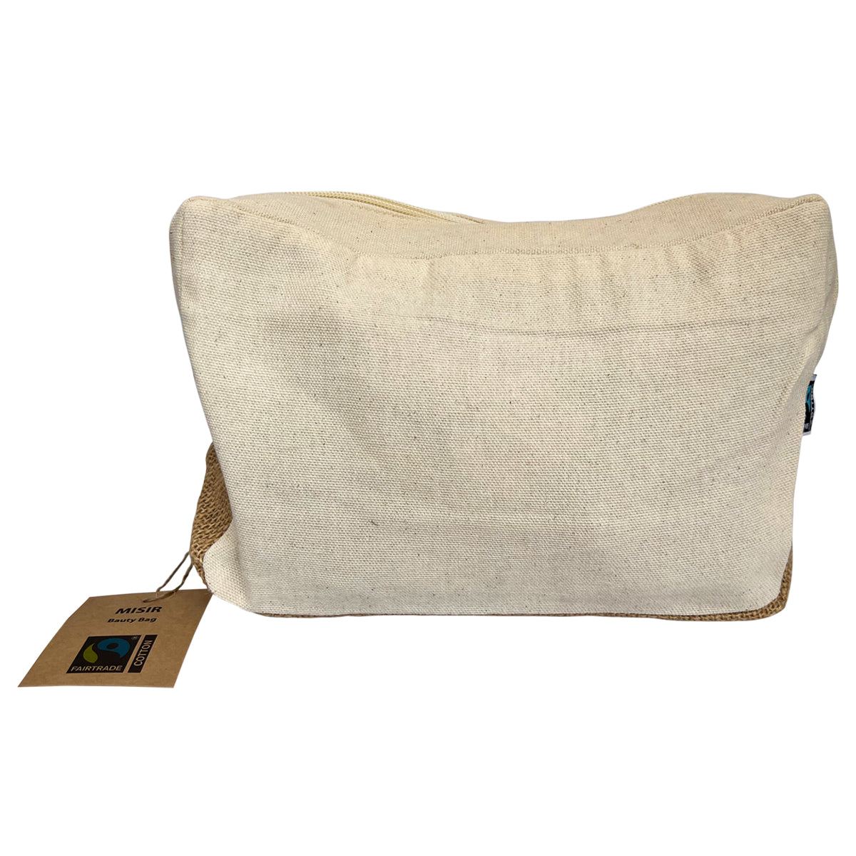 Fairtrade cotton toiletry bag