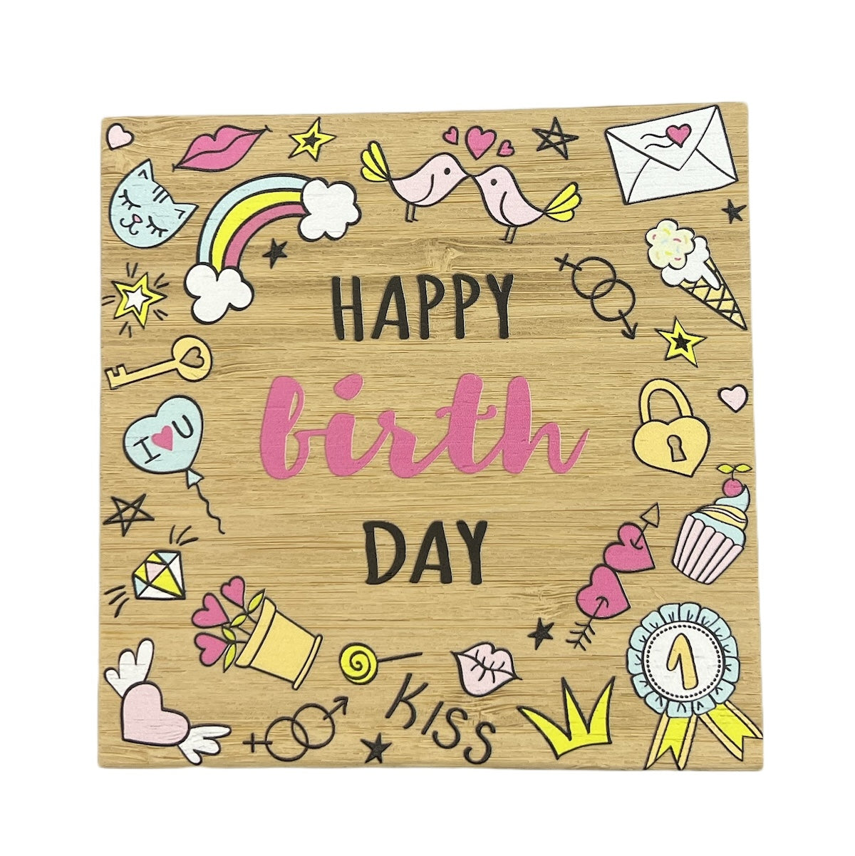 natural bamboo birthday card design 1