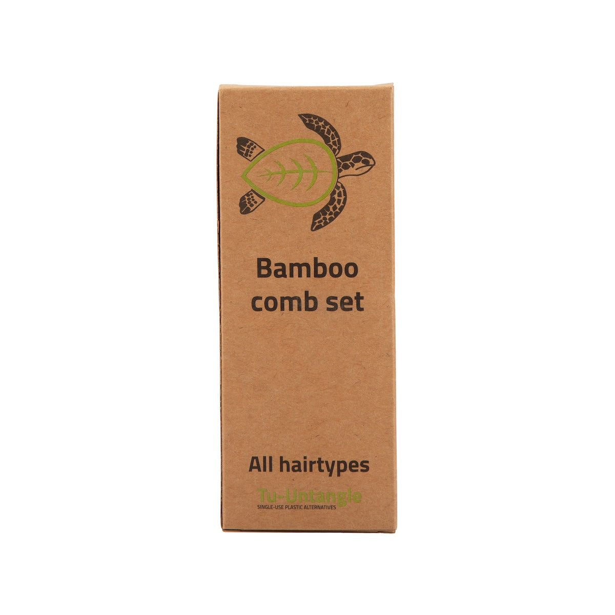 bamboo comb set in box